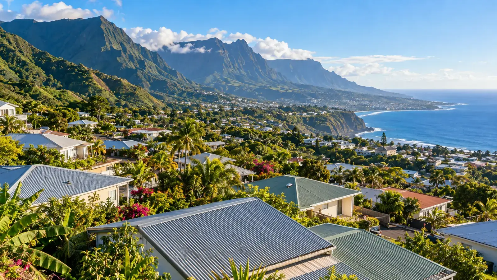 Notre société intervient sur toute l'île de La Réunion